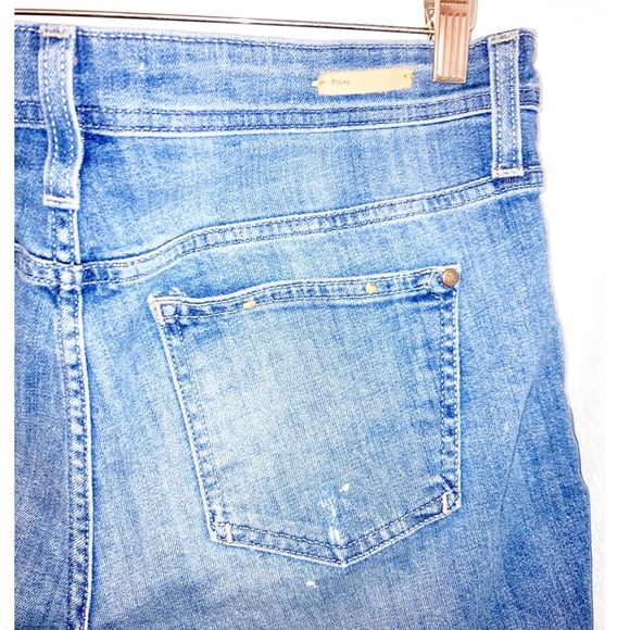 ANTHROPOLOGIE x PILCRO Denim 5.5” inseam shorts mildly distressed SZ: 28 - Picture 8 of 11